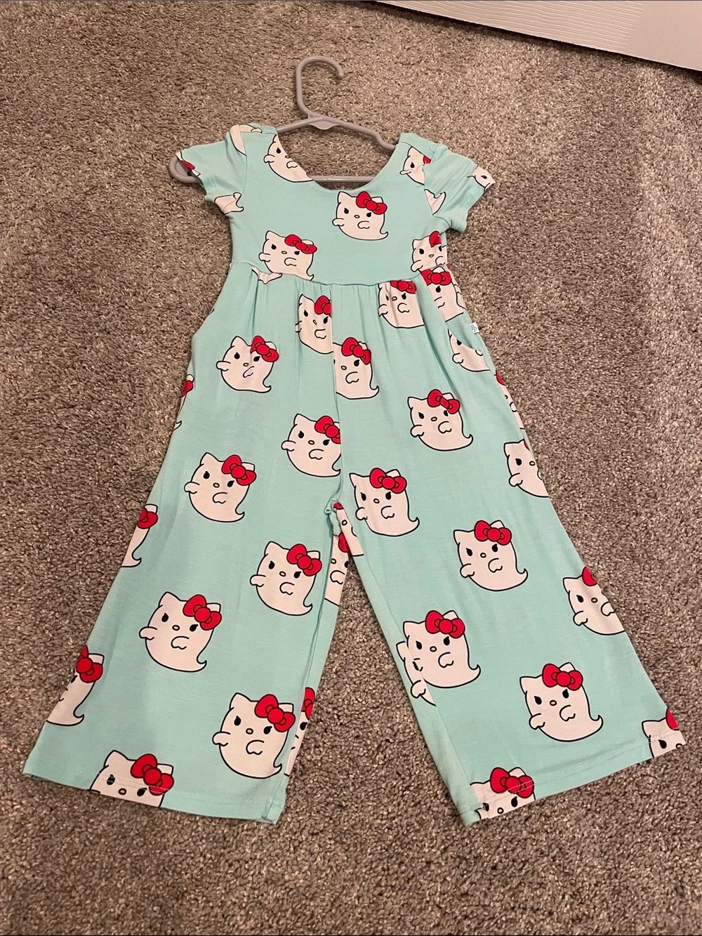 Posh Peanut Hello Kitty ghost jumpsuit size 12-18 months